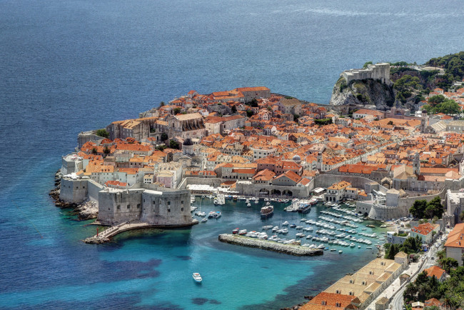 Обои картинки фото dubrovnik, города, дубровник , хорватия, город-крепость