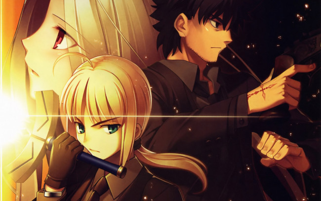 Обои картинки фото аниме, fate, zero, судьба, начало