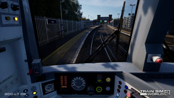 обоя видео игры, train sim world 2, поезд, управление, железная, дорога