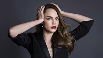 Картинка cara+delevingne+loreal+paris+2024 девушки cara+delevingne кара делевинь cara delevingne супермодель актриса loreal paris