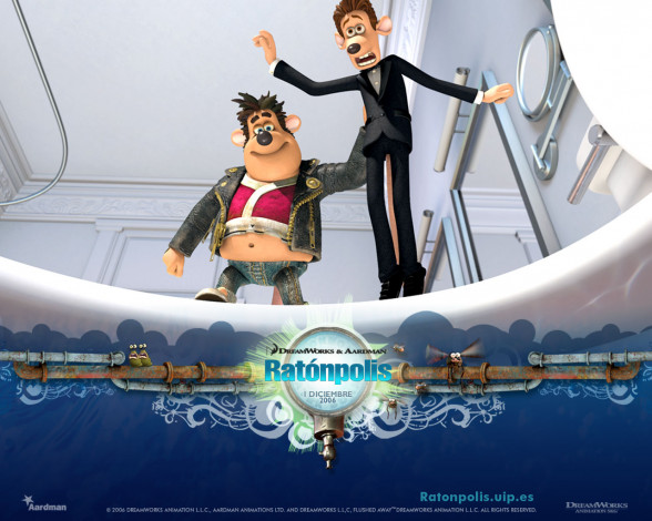 Обои картинки фото мультфильмы, flushed, away