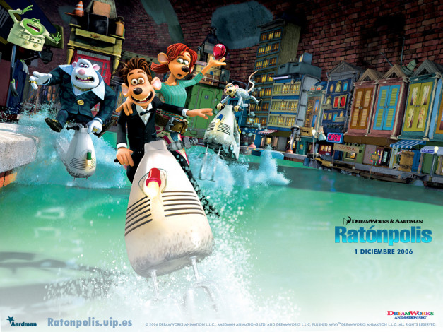 Обои картинки фото мультфильмы, flushed, away