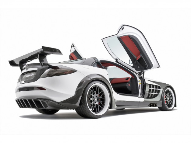 Обои картинки фото 2009, hamann, volcano, mercedes, benz, slr, автомобили