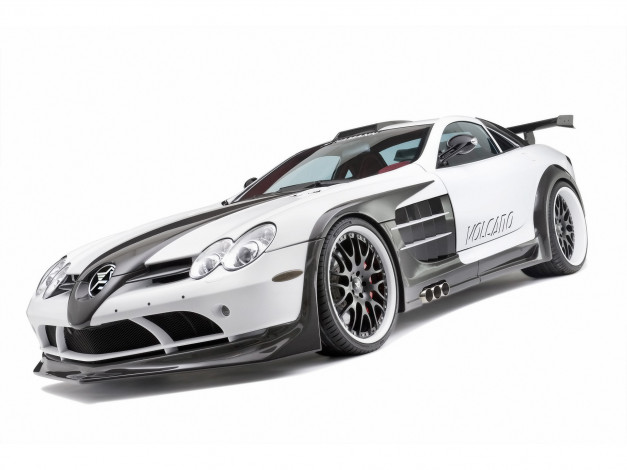 Обои картинки фото 2009, hamann, volcano, mercedes, benz, slr, автомобили