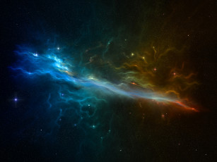 Картинка medusa nebula космос галактики туманности