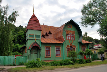 Картинка гороховец владимирская область города здания дома резьба дом