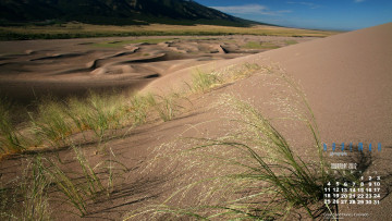 Картинка календари природа песок