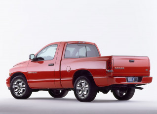 обоя автомобили, dodge, 1500, ram, 2002г, showcar, laramie, hemi, красный