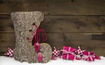 Картинка праздничные украшения christmas gifts snow decoration wood рождество