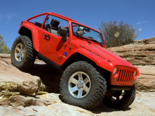 обоя jeep lower forty concept 2009, автомобили, jeep, concept, forty, lower, 2009