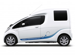 Картинка mitsubishi+i-miev+cargo+concept+2009 автомобили mitsubishi i-miev cargo concept 2009