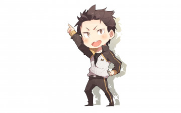 Картинка аниме re +zero+kara+hajimeru+isekai+seikatsu natsuki subaru