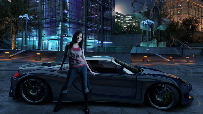 Обои картинки фото автомобили, -авто с девушками, девушка, автомобиль, фон, взгляд