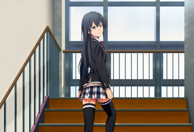 Обои картинки фото аниме, oregairu, yukinoshita, yukino