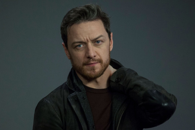 Обои картинки фото мужчины, james mcavoy, актер, лицо, борода, куртка