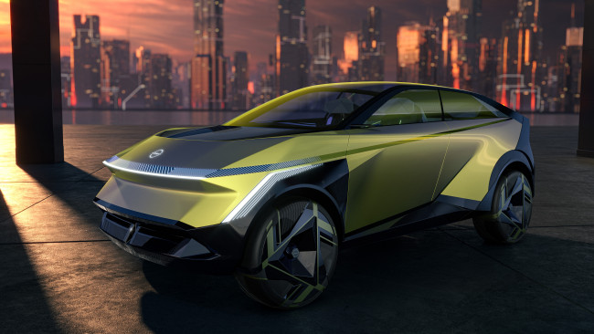 Обои картинки фото nissan hyper urban concept 2023, автомобили, nissan, datsun, hyper, urban, concept, ниссан, концепт