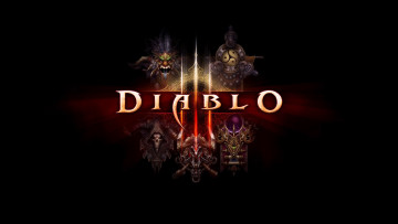 обоя видео игры, diablo iii, название, знаки