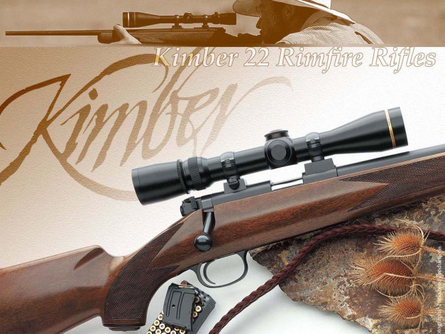 Обои картинки фото kimber, rifle, оружие, винтовки, прицеломприцелы