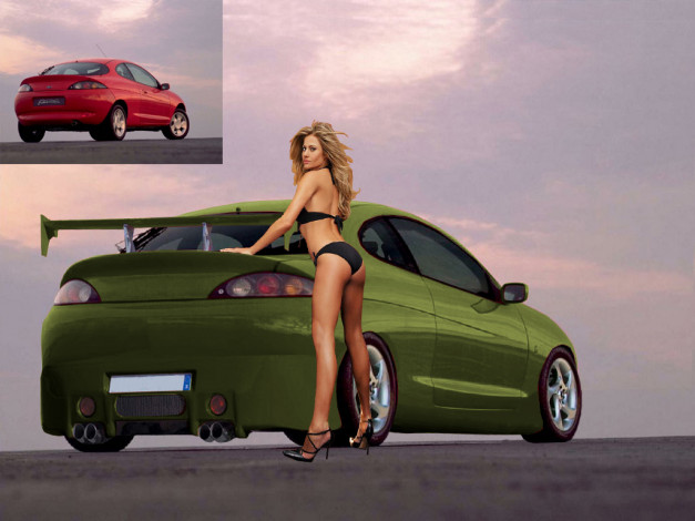 Обои картинки фото ford, puma, автомобили