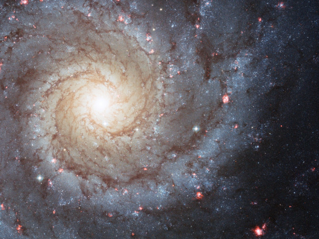 Обои картинки фото m74, космос, галактики, туманности