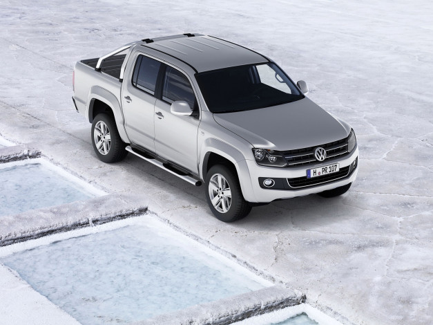 Обои картинки фото amarok, 2010, автомобили, volkswagen