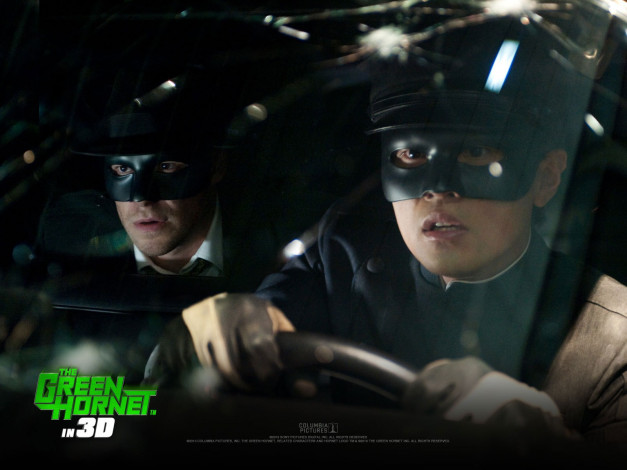 Обои картинки фото the, green, hornet, кино, фильмы