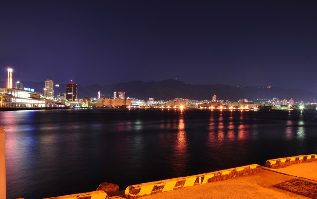 Обои картинки фото города, огни, ночного, kyoto