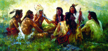 Картинка howard terpning рисованные индейцы