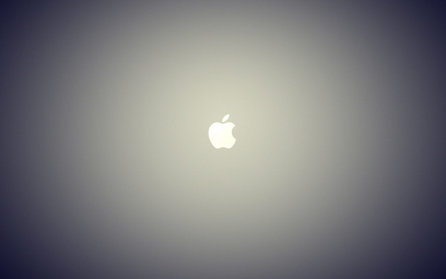 Обои картинки фото компьютеры, apple, логотип, светлый, фон