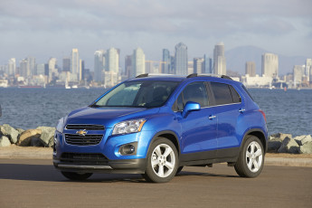 Картинка автомобили chevrolet синий 2015г us-spec trax