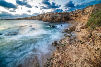 Картинка природа побережье океан берег скалы