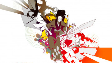 Картинка аниме samurai+champloo фуу муген дзин