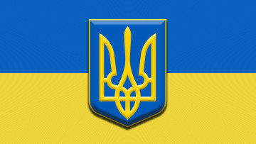 обоя разное, флаги,  гербы, флаг, герб, украина