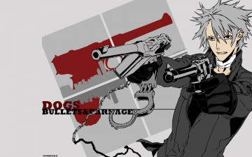 Картинка аниме dogs +bullets+&+carnage haine rammsteiner