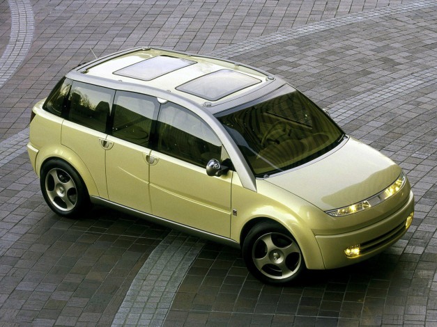 Обои картинки фото saturn cv1 concept 2000, автомобили, saturn, cv1, concept, 2000