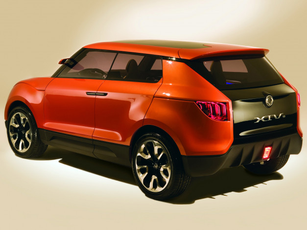 Обои картинки фото ssang yong xiv-1 concept 2011, автомобили, ssang yong, ssang, yong, xiv-1, concept, 2011