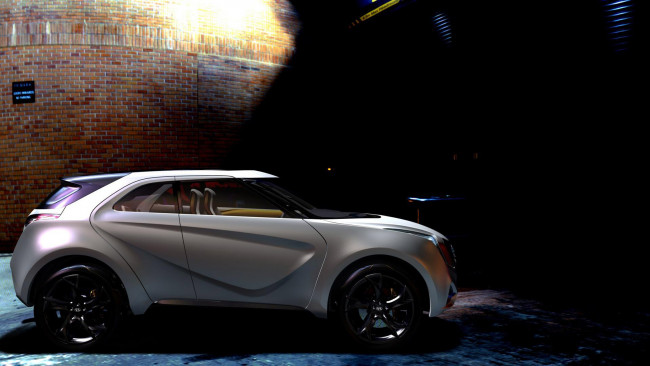 Обои картинки фото hyundai curb crossover concept 2011, автомобили, hyundai, crossover, curb, 2011, concept