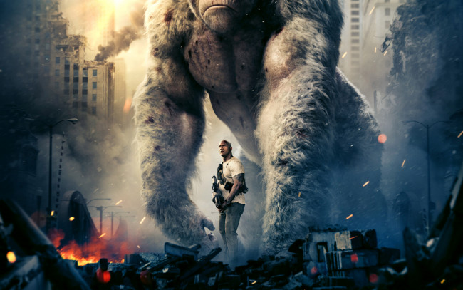 Обои картинки фото кино фильмы, rampage