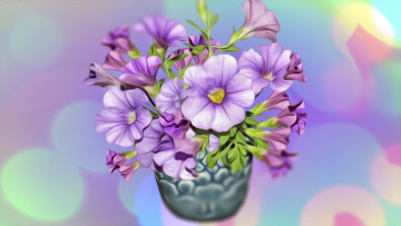 Картинка разное компьютерный+дизайн фон лепестки цветы