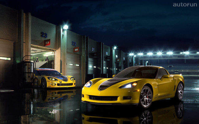 Обои картинки фото corvette, gt1, автомобили, chevrolet