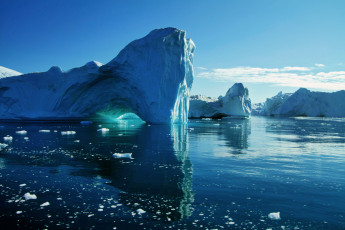 обоя природа, айсберги, ледники, арктика