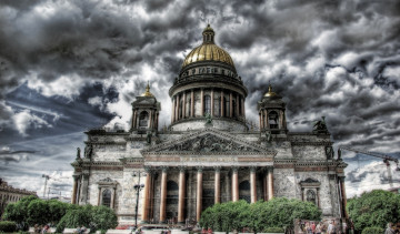 Картинка saint isaac`s cathedral города санкт петербург петергоф россия исаакиевский собор