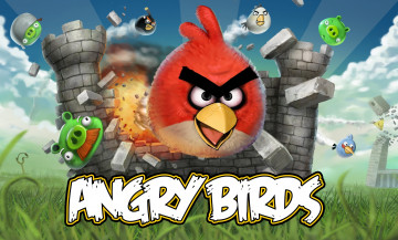 обоя angry, birds, видео, игры