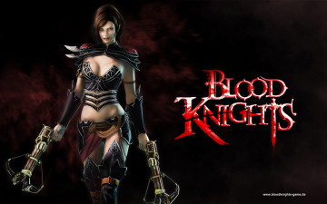 обоя blood, knights, видео, игры, девушка-воин