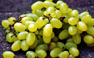 Картинка еда виноград зеленый