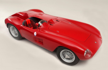 Картинка maserati+300s+1956 автомобили maserati 1956 300s красный