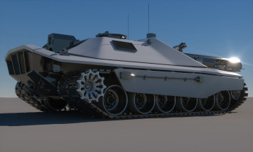обоя sci-fi future tank concept, техника, 3d, future, sci-fi, concept, tank