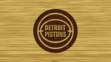 обоя спорт, эмблемы клубов, pistons, detroit