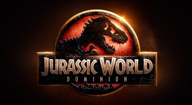 Обои картинки фото кино фильмы, jurassic world,  dominion, динозавр, эмблема