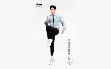 Картинка мужчины xiao+zhan спортивный костюм движение